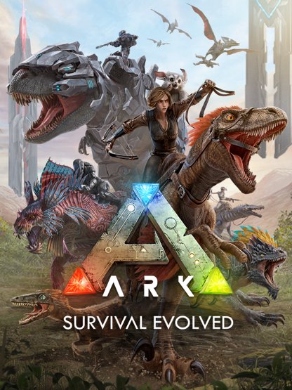 غلاف لعبة Ark Survival Evolved